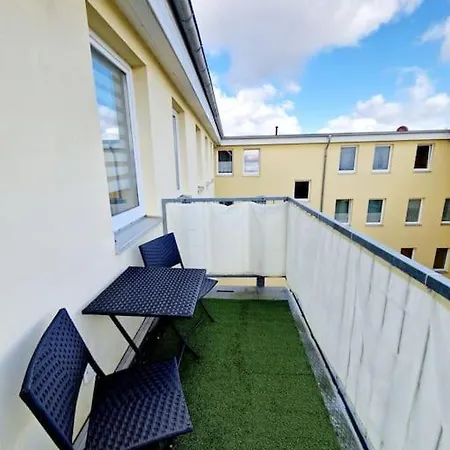 Apartmán Gaestewohnung Mit Balkon Magdeburk