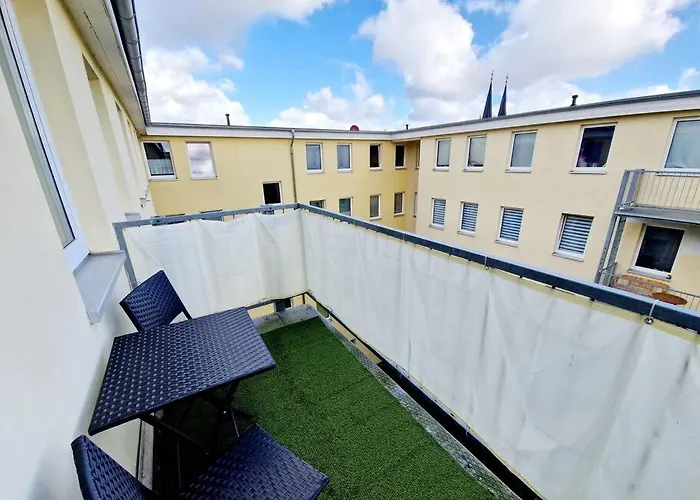 Cityappartement With Balcony Апартаменты Магдебург